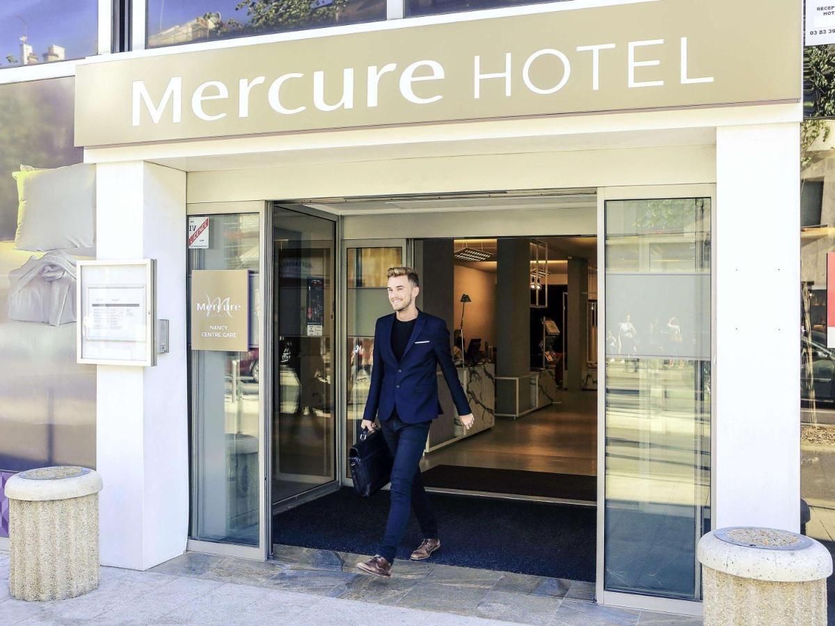 Mercure Nancy Centre Gare Exteriör bild